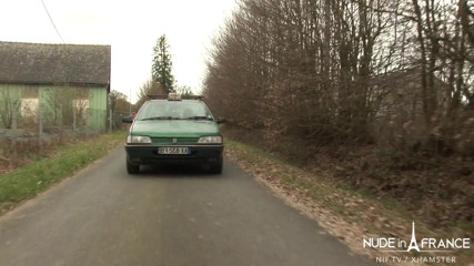 Nude in France: Stunning BBW french brunette gets sodomized and facialized on a...