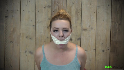 Gag Attack: Stardust - Microfoam tape gagged
