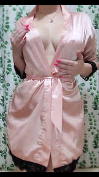I Take Slowly off My Pink Bathrobe to Take a Shower