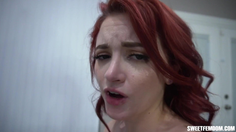 SweetFemdom: Sissy Boy Fuck's Cute Redhead - Sweetfemdom