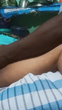 Tamil Housewife with College Boy