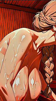 Sauna blowjob-cartoon-porno