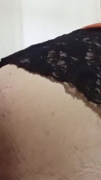 I Feel Very Hot and I Dress in My Very Sexy Black Skirt.