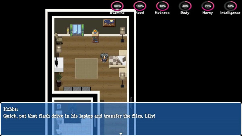 Dirty GamesXxX: スズラン:角質の男は彼のアパートで家政婦を犯している