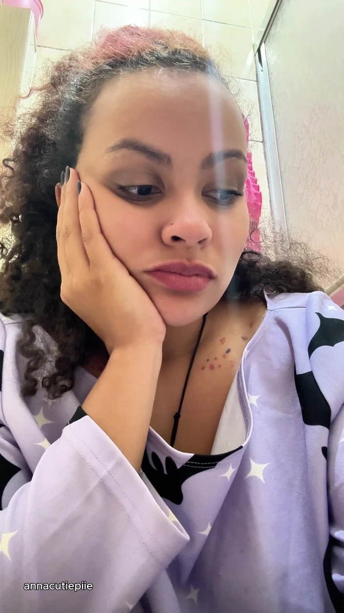 Cutiepiie Chubby: Gassy Milk-intolerant Girl on the Toilet and Farting