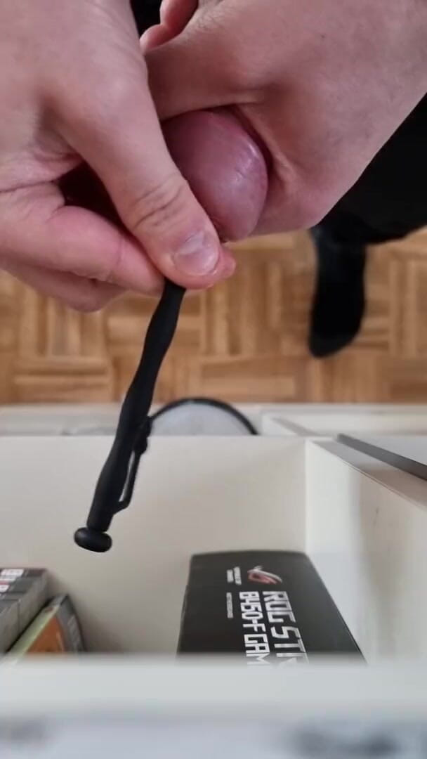 TimonDrostus: Inserimento di un dilatatore da 0,8 mm (di dimensioni medie)