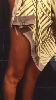 Stroking in the Shower - Tall Tatted Peruvian