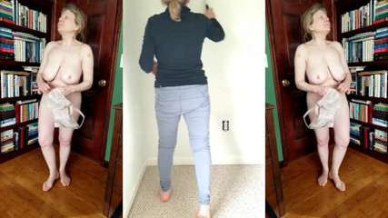 MarieRocks: 67 yaşında evin etrafında seksi ve çıplak