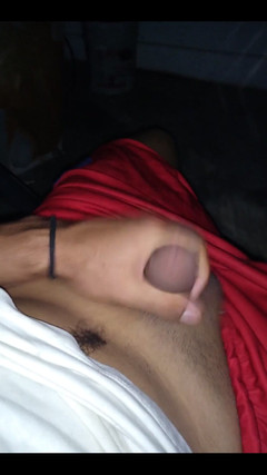 AlexAlejandro13: Jugando Con Mi Polla En Casa