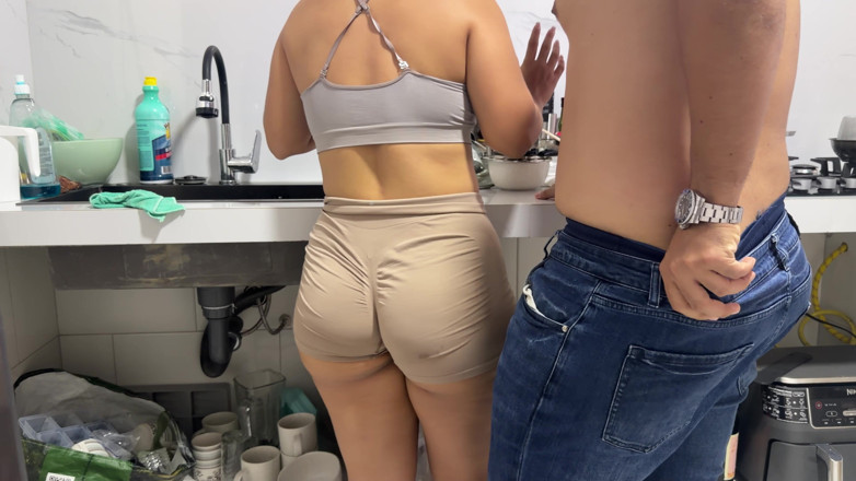 PronoiaMey: Horny Stepsister Marasexxxx Fucked Hard by Stepbrother in Cooking Sex...