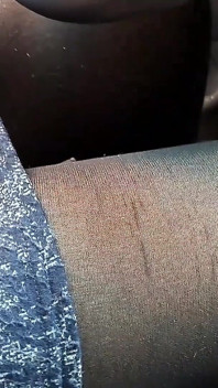 Genießen sie das Fahren und masturbieren