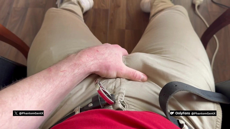 PhantomGentX: Muscular German Stepdaddy Dominant Jerk off After Work - Hot Dirtytalk -...