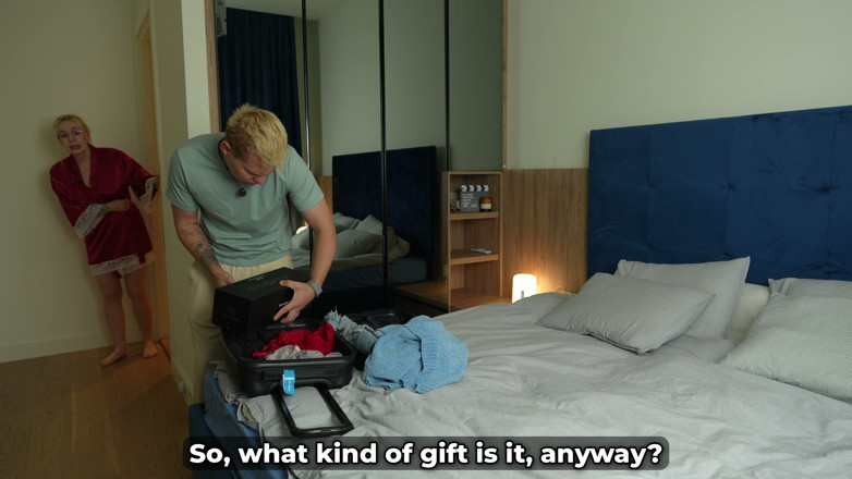 Toma Mur: Stepson Gets Caught Testing the Secret Gift Toy While Huge...