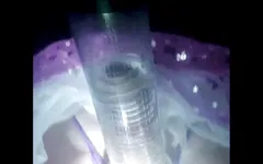 Fucking my see thru fleshlight in tutu and pantys