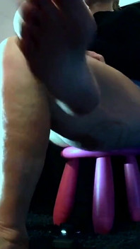 Showing off Thick Thighs and Thick Jiggling Calvess.