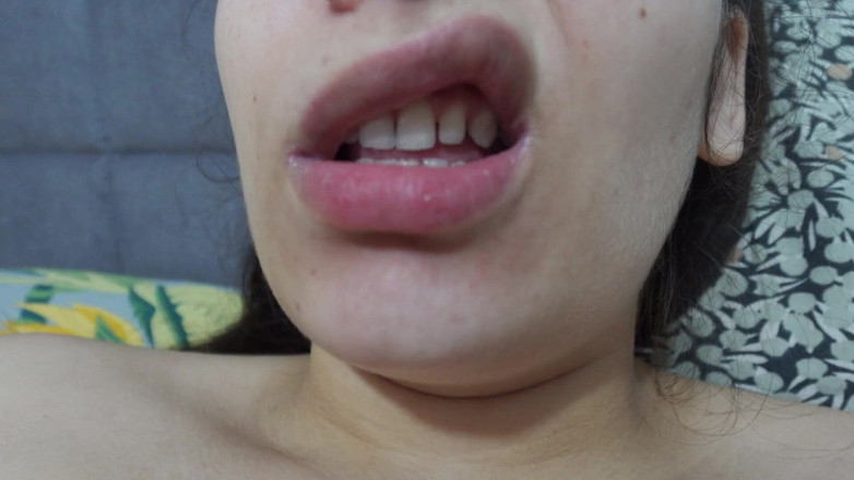 AmayaMori: Brezilyalı üvey kız kardeşim dil fetişi yapıyor ve sonra ağzını ve...