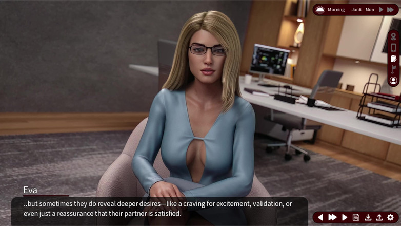 Johannes Gaming: Whispers of desire 4 Sarah ha iniziato il suo nuovo lavoro