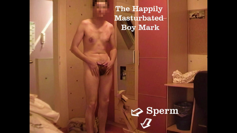 Mark Hannes: Masturbare cu futai în pielea goală, în picioare