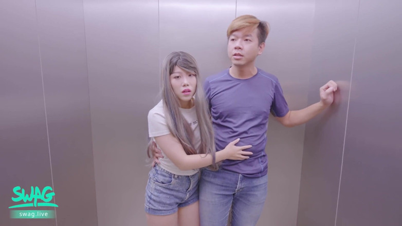 SWAG.live: Stuck in the Elevator, so Let's Get Fucked