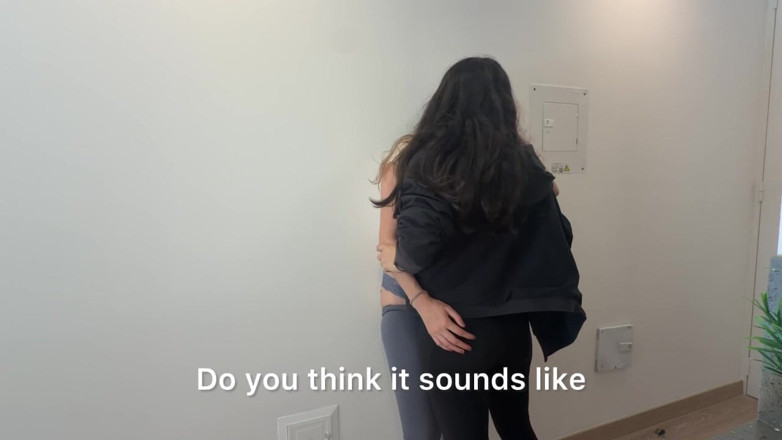 scarlettandc: We Kiss While Rubbing Our Leggings