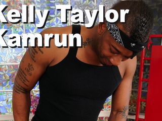 Picticon gay & male: Kamrun a Kelly Taylor Thug kouří anál