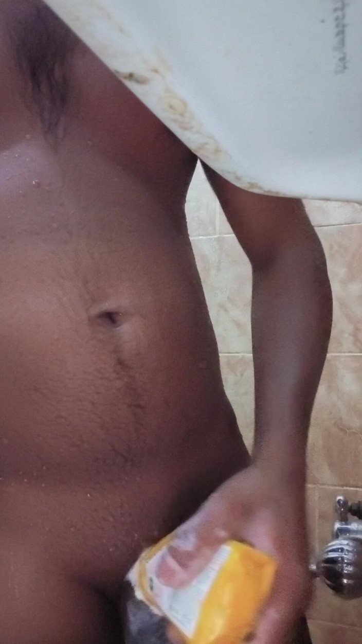 mehedi123Bow: Indian Boy Shower by Private Bathroom Masturbation