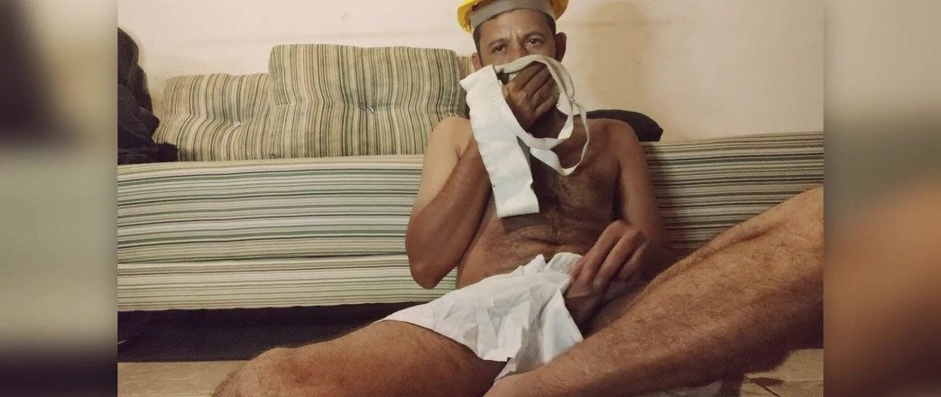 Stink HairyMale: Cum Rag