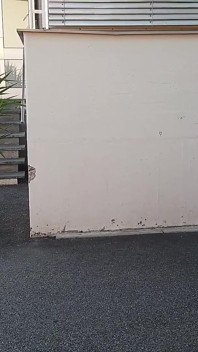 Granny Walking Outside in Black Leggins