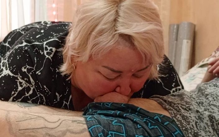 Zona901: Teściowa ssie całą spermę z penisa