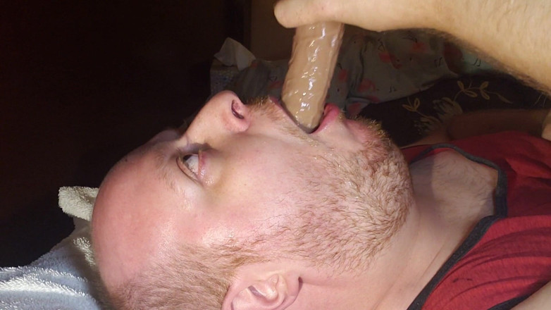 Charlieboy69: Hluboké hrdlo dildo 8 palců