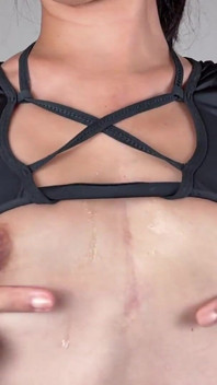 Small Tits, Big Nips: Asian Teen Outfit Strip & Nipple Play - 4 Hot Outfits for More Solo Nipple Worship