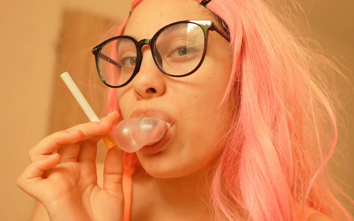 AmayaMori: Your Stepmother Is Chewing Gum and Blowing Bubbles, Then She...