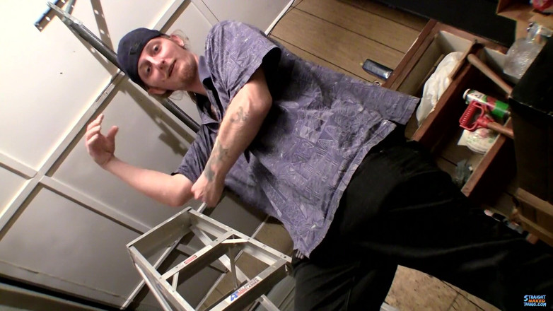 Straight naked thugs: Straight Thug Kenneth Cums Over Us
