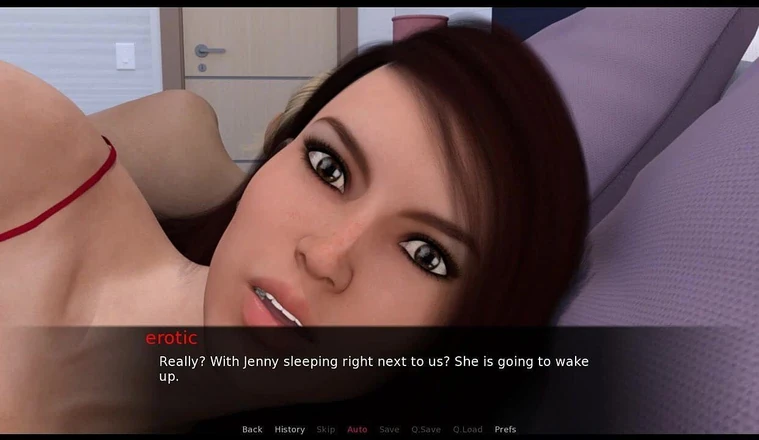 Erotic Krisso: Triangle I Left with an Ass Full of Milk