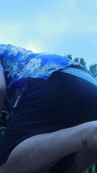 Risky Public BJ -we Almost Got Caught