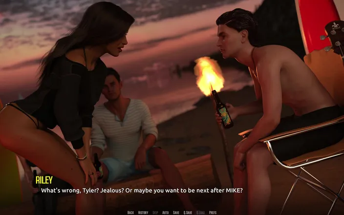 Wickedgammes: A Very Lucky Bay Lifeguard Part 5