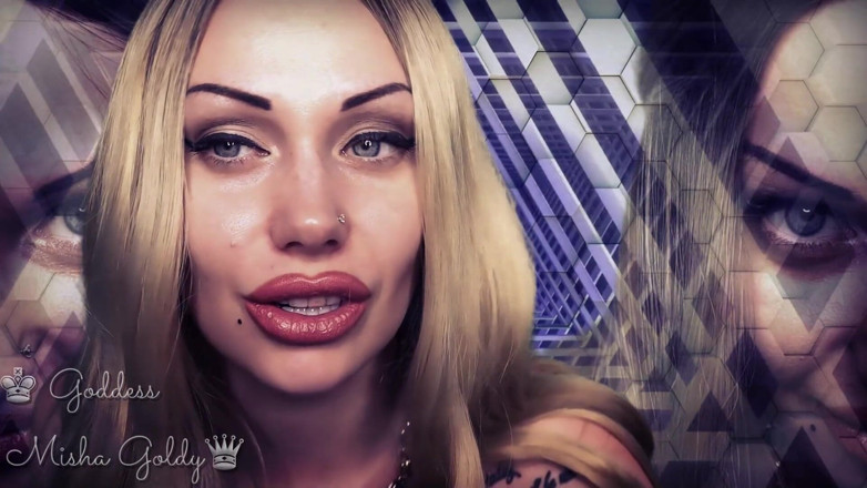 Goddess Misha Goldy: Hipnotizante 3Dio ASMR! Esta é a minha mão tocando seu pau! E...