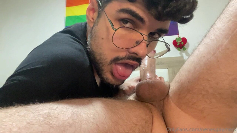 Nenesgaymers: Udělal jsem velkého tvrdého ptáka mého přítele do mých úst