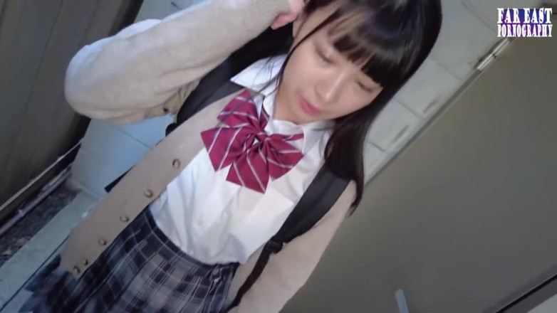 Far East pornography: Doll Like Bliss with a Dark Haired Tease on a...