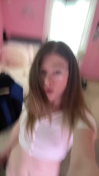 T Girl Shows off