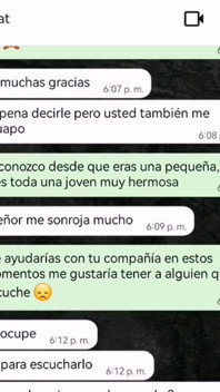 Chat caliente con la amiga de mi hijastra con sexo