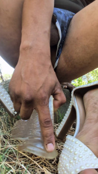 Huge Dildo Makes a Whore Push