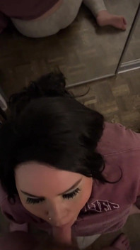 Cum Swallowing Mouth Only Blowjob with Post Orgasm
