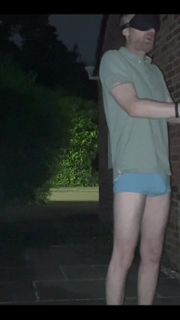 Restrained Him Outside Half Naked