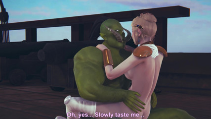 Waifu club 3D: Cute elf rides a big dick