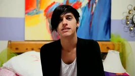 촬영 후 대화하는 트윈크