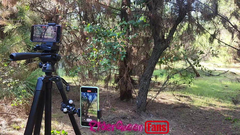 Riderqueen BBW Step Mom Latina Ebony: Riderqueen आउटडोर: आउटडोर प्रशंसकों के लिए वीडियो