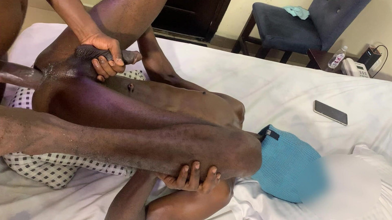 Dickass3x: Můj slime fit ebenový chlap má jeho bussy rozbitý z...