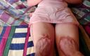 BadXGirls: Gleise Kelly benen- en buikmassage