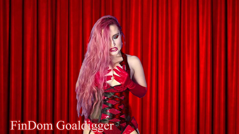 FinDom Goaldigger: Jessica Rabbit lagi asik coli ekstrem